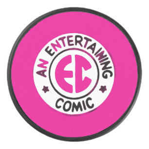 Fake-Logo Eishockey Puck