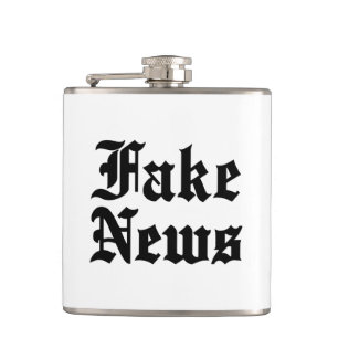 Fake News Flachmann