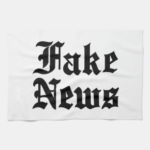 Fake News Geschirrtuch