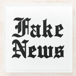Fake News Glasuntersetzer