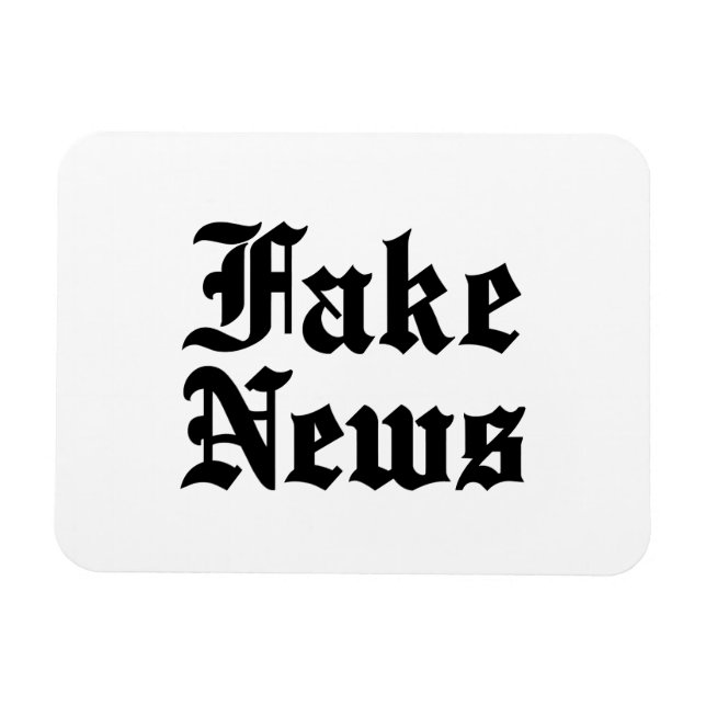 Fake News Magnet (Horizontal)