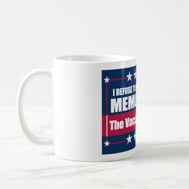 Fake News Memoryhole Die Impfmandate Kaffeetasse (Links)