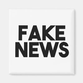 Fake News modische Post Truth Magnet