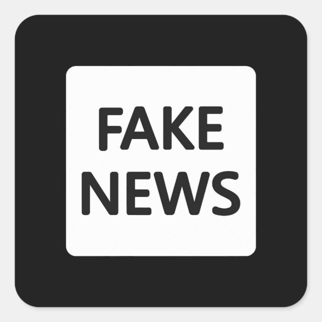 FAKE NEWS STICKERS (Vorderseite)