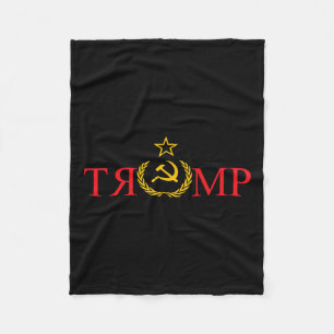 Fake News Trump Russland Funny Anti Trump Fleecedecke