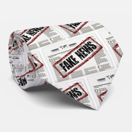 Fake News USA Politics Necktie Krawatte