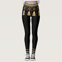 Fake-out Bly Dancer Chains Leggings