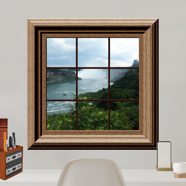 Fake Window Poster Cascade Niagara Falls Canada (Créateur téléchargé)