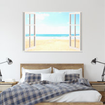 Fake-Zuhause-Office für das Beach View