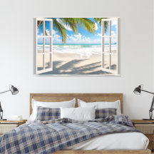 Fake-Zuhause-Office für das Beach View
