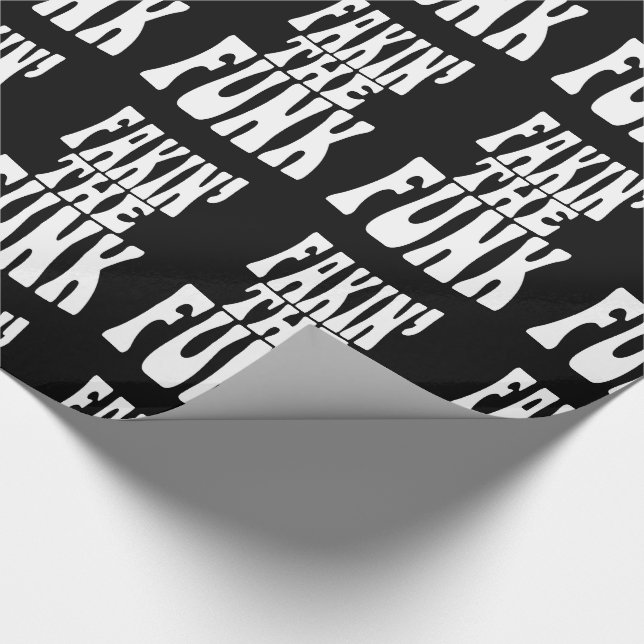 Fakin' der Funk Geschenkpapier (Ecke)