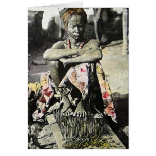 Fakir Inde de glissière de lanterne magique sur un