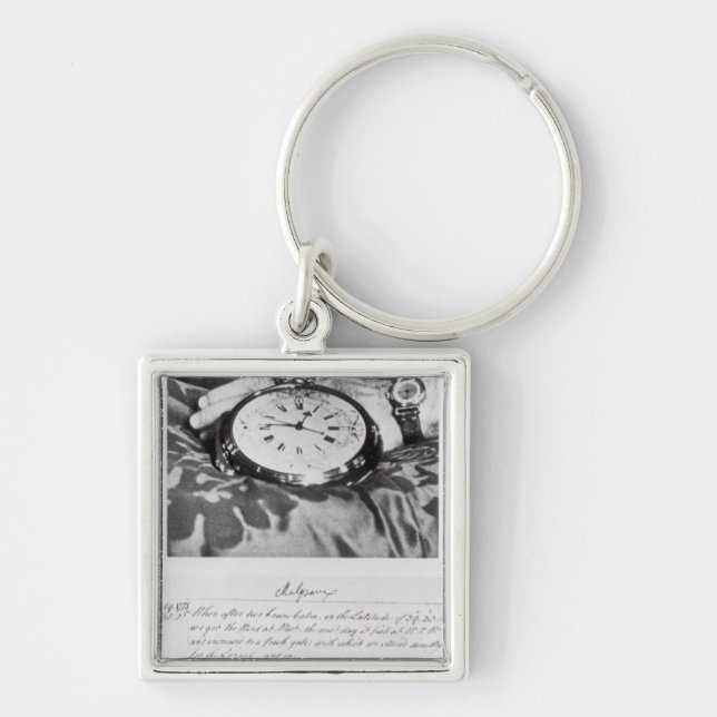 Faksimile des Taschen-Chronometers Schlüsselanhänger (Vorne)