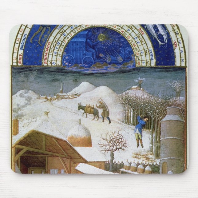 Faksimile von Februar Mousepad (Vorne)