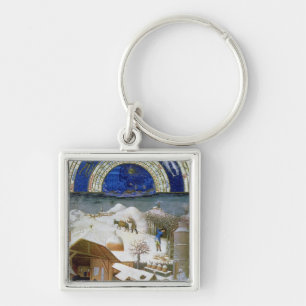 Faksimile von Februar Schlüsselanhänger