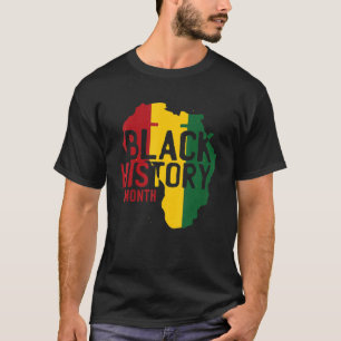Fakten Schwarze Geschichte Monat Panafrikanische F T-Shirt