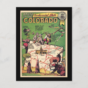 Fakten über Colorado Postkarte