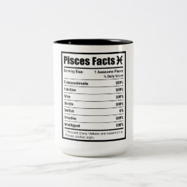 Fakten zur Fieberernährung Zweifarbige Tasse