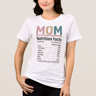Fakten zur Inspiration für die Mama der Mutter Tri-Blend Shirt
