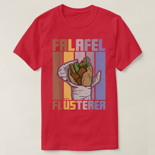falafel beans arabic küche egypt vegan vacan 2 T-Shirt (Design vorne)