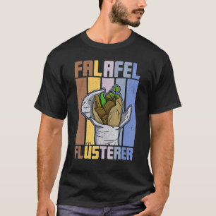 Falafel-Bohnen Arabische Küche Ägypten Veganer Url T-Shirt