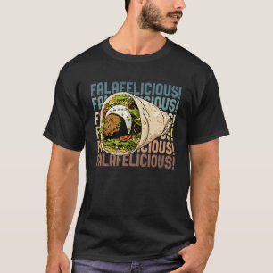 Falafelicious Hummus Squad Falafel Food Koch T-Shirt