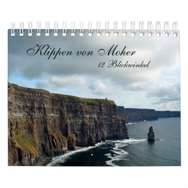 Falaises de Moher 12 Angle de vue Calendrier (Protection)
