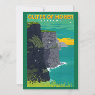 Falaises de Moher 5x7 Grande Carte Postale