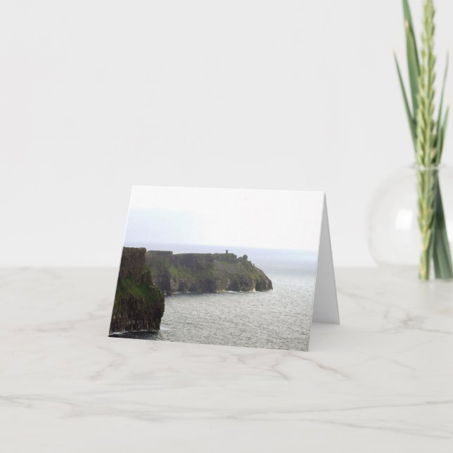 Falaises de Moher, Clare, Irlande Carte pour notes (Devant)