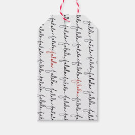 Falala Gift Tag Geschenkanhänger