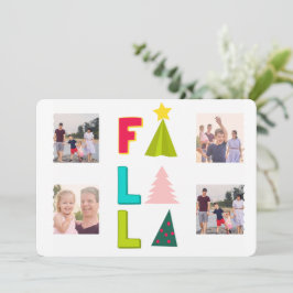 Falala Lama Feiertagskarte