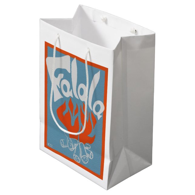 FaLaLa Mittlere Geschenktüte (Vorderseite Schrägansicht)