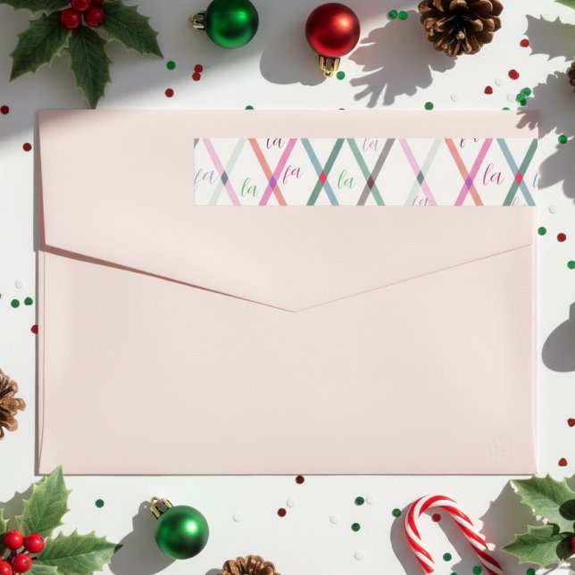 Falala Pastel Colors Schecktes Muster Weihnachten (Von Creator hochgeladen)