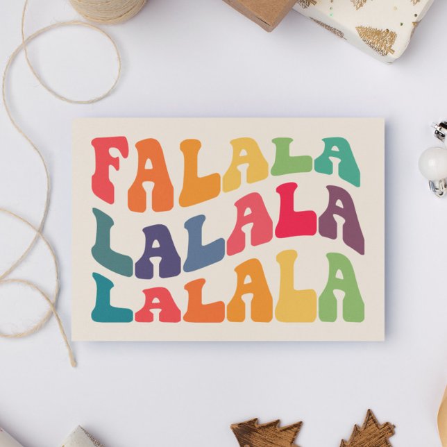 Falalala Groovy Wavy Bunte Weihnachten (Von Creator hochgeladen)