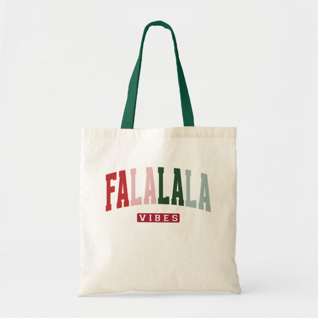FALALALA VIBES Urlaub Tragetasche (Vorne)
