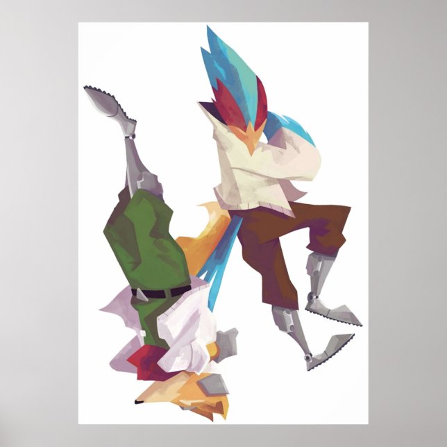 Falco and Fox Poster (Vorne)
