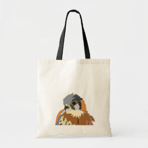 Falcon Bird Illustration Tragetasche