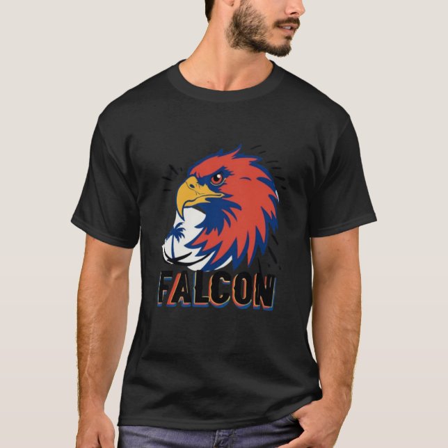 Falcon Bold Head-Logo T-Shirt (Vorderseite)