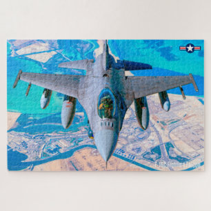 FALCON F-16C-BEKÄMPFUNG (20x30 INCH)