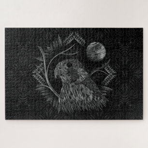 Falcon Full Moon Monogram