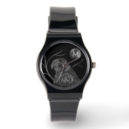 Falcon Full Moon Monogram Armbanduhr