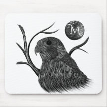Falcon Full Moon Monogram White