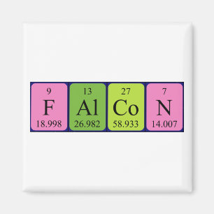 Falcon Peripherie-Namenmagnet Magnet
