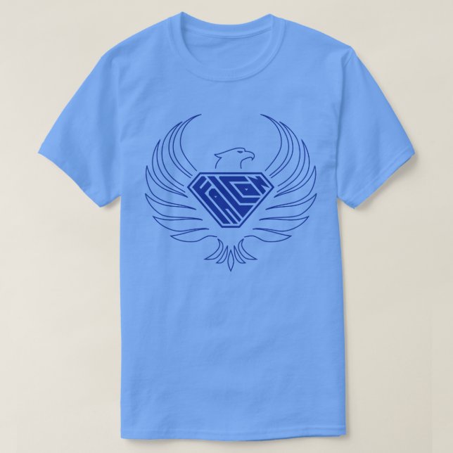 Falcon SuperEmpowered Blue T-Shirt (Design vorne)