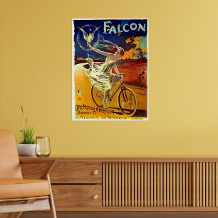 Falcon The Franco American Bicycle Company 1894 Poster