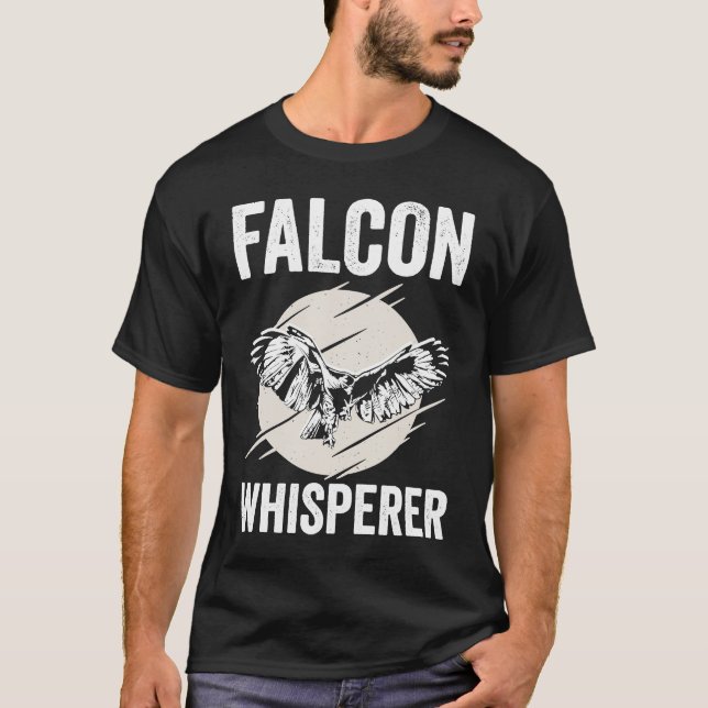 Falcon Whisperer Falconry T-Shirt (Vorderseite)