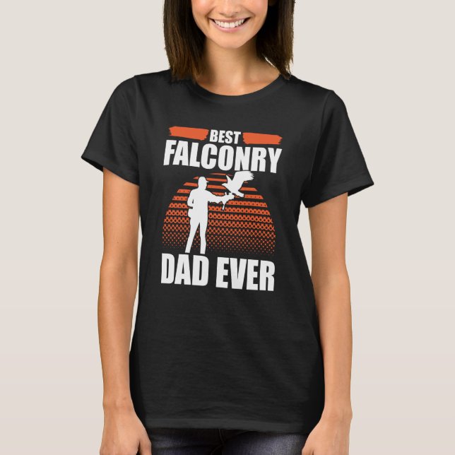 Falconer Falcon Hunter Falconer Tracker Duck Hunte T-Shirt (Vorderseite)