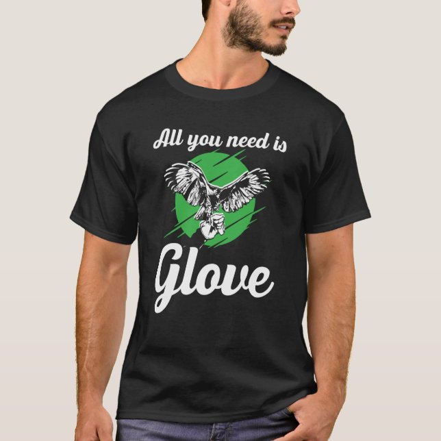 Falconer Falcon Hunter Falconer Tracker Ente Hunte T-Shirt (Vorderseite)