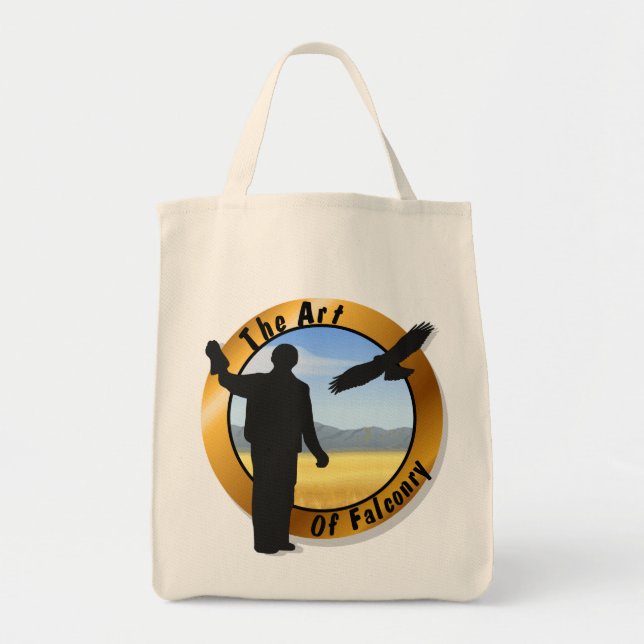Falconer Medallion Runde Tasche (Vorne)