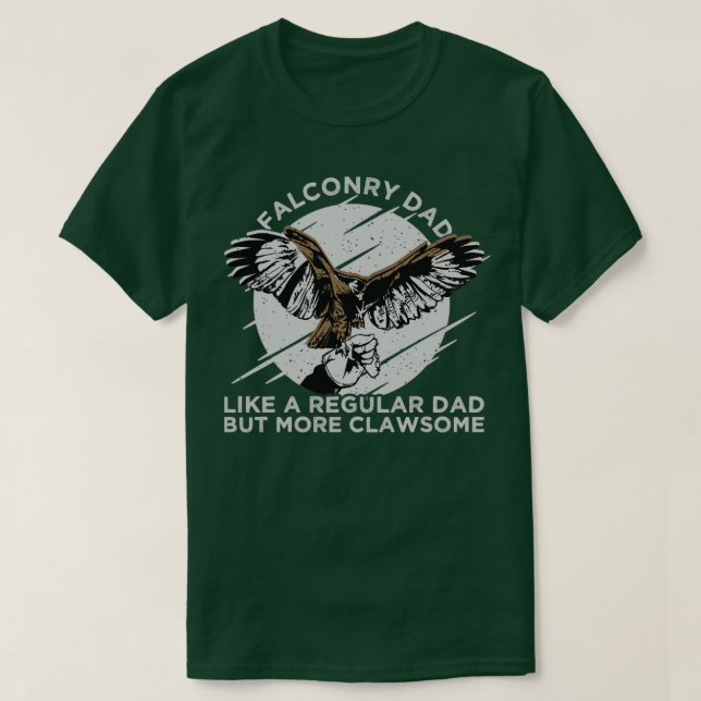 Falconry Dad T-Shirt (Design vorne)